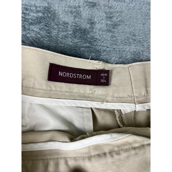 Men’s Nordstrom khaki brown pants size 40 inseam 30 good condition - Picture 6 of 10